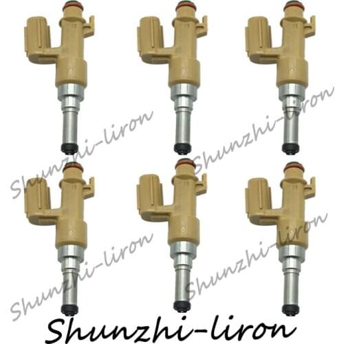 6pcs Fuel Injector 23250-0S020 23209-0S020 For Toyota Tundra Sequoia 5.7L V8 23250-38040 23209-09150
