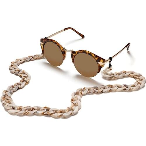 Skyrim Acrylic Lanyard Sunglasses Chain Anti-slip Traveling Reading Glasses Chains Cord Holder Neck Strap Rope Gift for Women