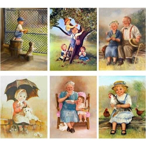 5D Diy Diamond Painting Accessories Childrens Decoration Home Embroidery Couple Handmade Gift Diamond Art Christmas GiftZP-020