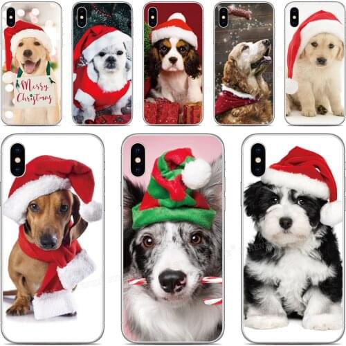 Dog Christmas Cover For Asus Zenfone 7 Pro ZS671KS ZS670KS Max Pro M1 Rog Phone 2 3 6 5 5Z 4 Lite L1 Shot Plus M2 Phone Case