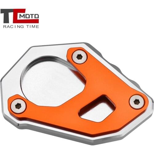 For KTM 1290 Super ADV Adventure T S R 2016-2018 Motorcycle Kickstand Side Stand Pad Extension Plate Enlarger Pad Accessories