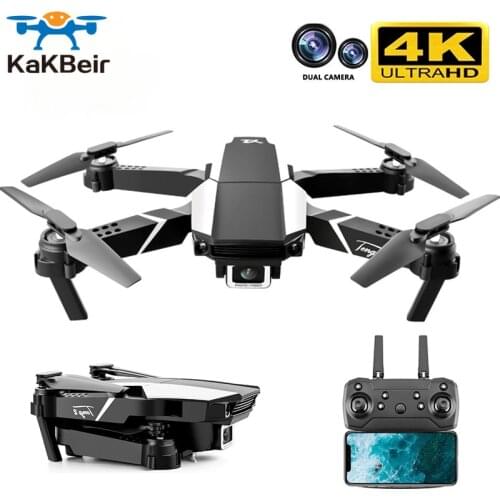 KaKBeir Drone 4k HD Dual Cam Visual Positioning 1080P WiFi Fpv Height Preservation Rc Quadcopter S62 Pro Drones Toys