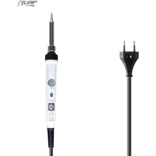 EU US Adjustable Temperature Electric Soldering Iron 220V 110V 60W/80W Welding Solder Rework Station Heat Pencil Repair Tools