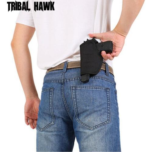 Concealed Belt Holster Right Hand IWB Holster Gun Pouches Hunting Articles Pistols Bag for All Compact Subcompact Pistols
