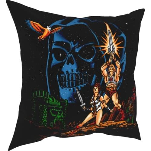 He-Man Masters Of The Universe Star Masters Pillowcover Home Decor Cushion Cover Throw Pillow for Car Double-sided Printing