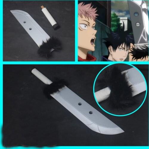 Jujutsu Kaisen Yuji Itadori Cosplay Weapon PVC Knife Halloween Carnival Costume Accessories