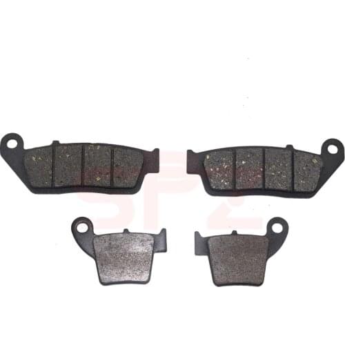 Motorcycle Front Rear Brake Pads For HONDA CRF250R CRF250X 2004-17 CR125R CR250R CR125 CR250 R 02-07 CRF450R 02-16 CRF450X
