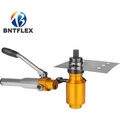 Manual universal hydraulic hole opening stainless steel 6T metal plate soft steel plate punch punching device tools