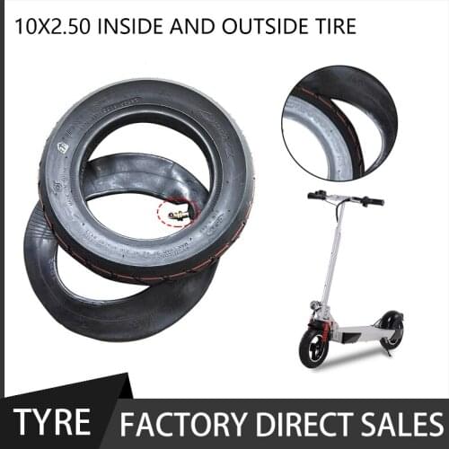 CST 10 Inch Electric Skateboard Tire 10x2.5 for Electric scooter Skate Board 10x2.50 inflatable wheel Tyre outer tire