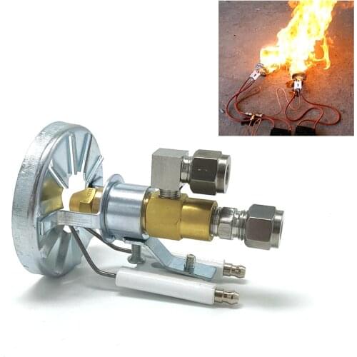 Burner Igniter for Boiler Burning, Bread Baking, Industrial Heating, Sipfon Brass Oil Gas Misting Nozzle