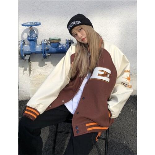 Summer Pop Plus Size Womens Jacket Women Clothing Plus Size Womens Coat Hip Hop Street Oversize Loose Long Sleeved Women Coat
