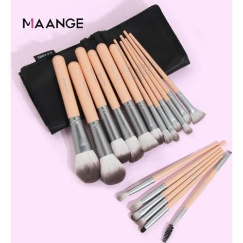 18PCS Makeup Brush Beauty Tools Eye Shadow Eyebrow Brush Foundation Brush Highlighter Blush Brush Make Up Brush Maquiagem