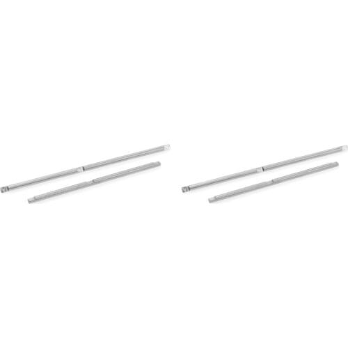 4Pcs Front & Rear Axle Shaft for WPL C14 C24 C34 C44 C24-1 B14 B24 B16 B36 & for MN D90 D91 D96 MN-90 MN99S 1/12