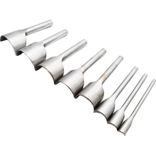 5-50mm leather semicircle punch tailor cutting high carbon steel leather corner cutting machine DIY manual leather craft punch