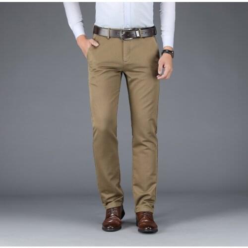 Мужские модные брюки BROWON China At AliExpress