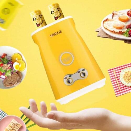 Household egg cup breakfast machine electric automatic double tube omelette steaming tool egg cup double egg sausage machine