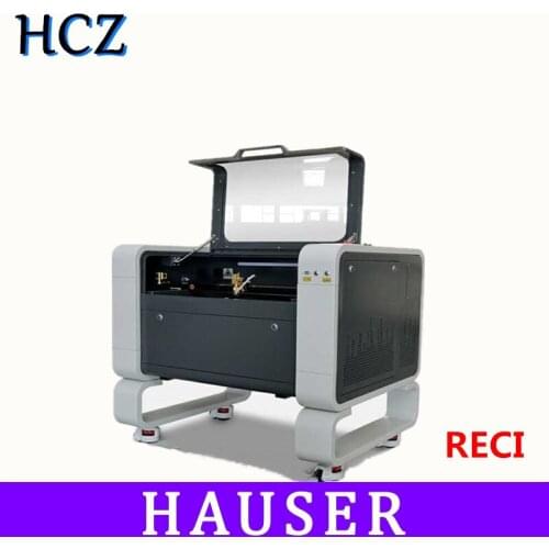 HCZ W2 100w CO2 Laser Engraver Cutting 4060/6040 Power Ruida 6442S Support Russian Language 110V/220V Co2 Laser