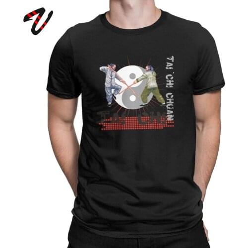 China Tai Chi Chuan T-Shirts Men Latest Design 100% Cotton T Shirt Chinese Style Short Sleeve Tees Best Gift Idea Clothes Custom