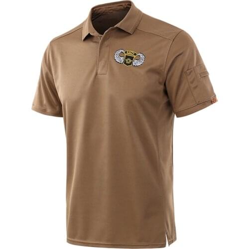 Mens Tactical Shirt Outdoors Short Sleeve Quick Dry Camping Hiking Hunting Clothing Military Training Breathable CS Male Top