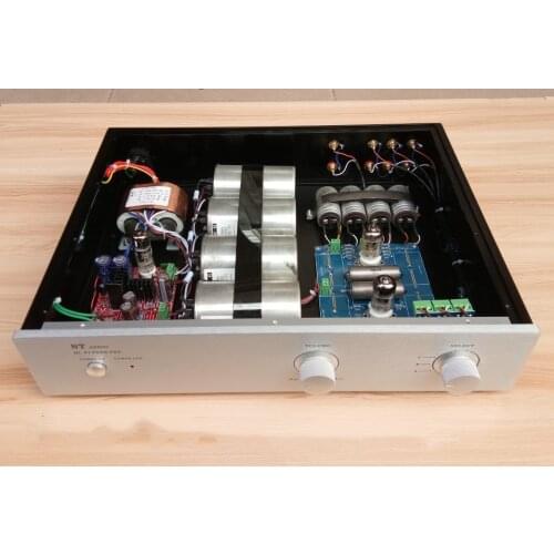 Latest Hiend Oil-immersed Capacitor 12AX7+12AT7 Tube Preamp Matisse Circuit