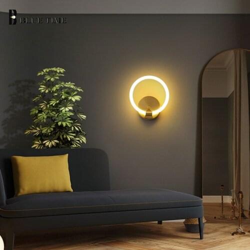 New Arrivals Modern Home Indoor LED Wall Light for Living Room Bedroom Bedside Light Dining Room Kitchen Sconces Wall Lamp Gold