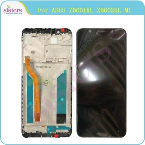 Original For ASUS ZB601KL LCD Display Touch Screen Digitizer For Asus Zenfone Max Pro(M1) ZB602KL Display with Frame Replacement