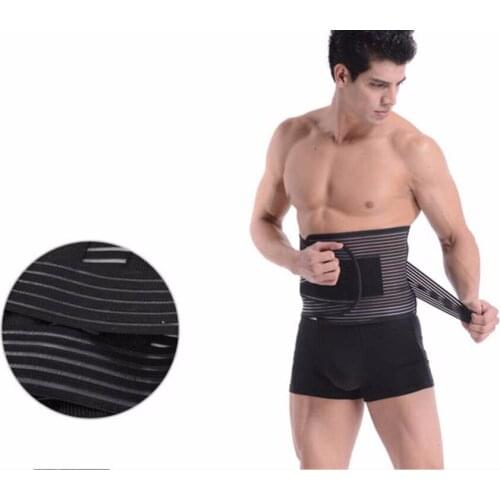 Waist Support Belt Posture Corrector Backs Medical Lumbar Male Corset Back Support Brace Anti-fatigue Size S M L XL XXL