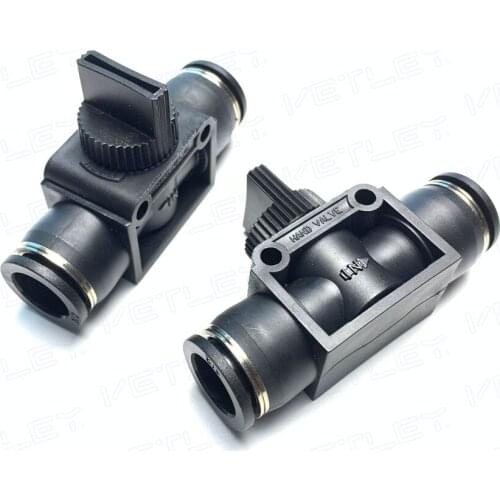 Hand Valve HVFF Hand conntroller valve HVU quick air fittings HVFF 1/4,HVFF3/8 ,HVFF1/2 one touch pneumatic valve