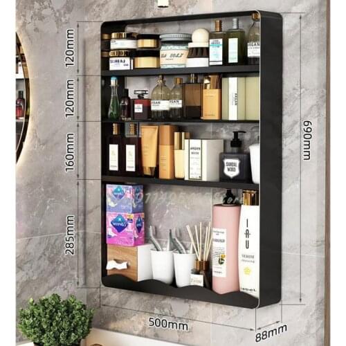 Shower Room Racks, Toilets, Cosmetics, Wash Basins, Free Perforated Wall Hangings, Bathroom Storage Shelves, Small Wall Cabinets