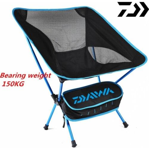 Daiwa Outdoor Camping Chair Oxford Cloth Portable Folding Camping Seat for Fishing Festival Picnic BBQ Beach Fishing chair