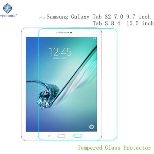 3Piece Glass Screen protector For Samsung Galaxy Tab S2 9.7 T810 T813 T815 T819 T815C T710 T713 T715 T700 Tablet Protector