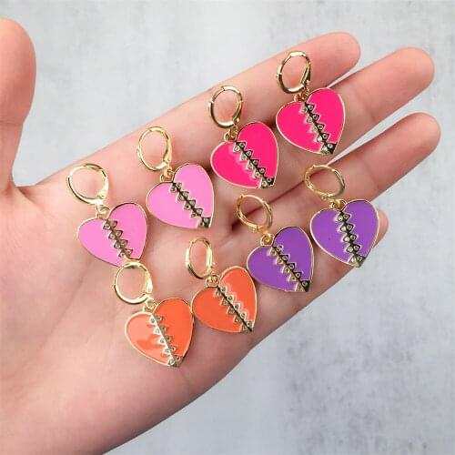 Love Micro Diamond Earrings 2021 Hoops Huggie Women Piercing Aretes Pendientes Ear Ring Oorbellen Jewelry Brincos