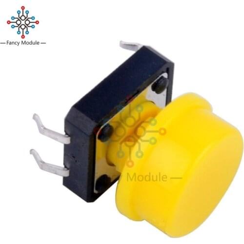 10PCS New B3F Panel PCB Momentary Tactile Tact Push Button Micro Switch 4 Pin DIP Light Touch Keys Keyboard