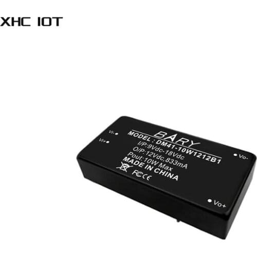 10W DC-DC Isolated Buck Power Supply Module 9~18VDC To DC12V 833mA DIP DM41-10W1212B1