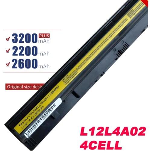 L12L4E01 Laptop Battery For LENOVO G400S G405S G410S G500S G505S G510S S410P S510P Z710 L12S4A02 L12M4E01 L12S4E01 4cell