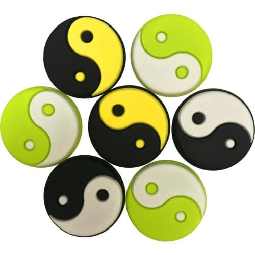 Free shipping(30pcs/lot)Chinese yin and yang vibration dampener/Tennis racket Vibration Dampener/tennis racket