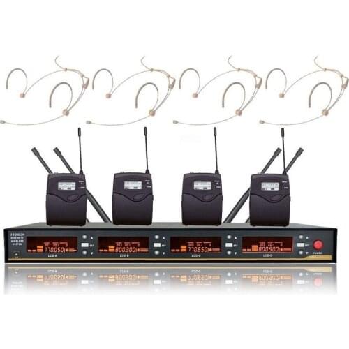 Bolymic Microphone Professional wireless Headset lavalier microphone uhf wireless Microphone system karaoke system for party