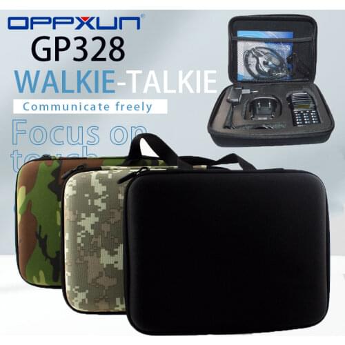 Two Way Radio Case Handbag Portable Storage Hand Carry For BAOFENG UV-82 UV-8D for Motorola GP3688 GP3188 GP328 Walkie Talkie