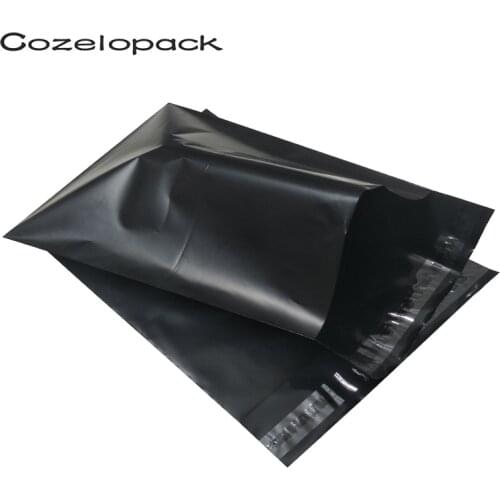 10pcs Black Poly Mailers Shipping Envelops Self Sealing Envelopes Boutique Custom Bags Waterproof and Tear-proof Postal Mailers