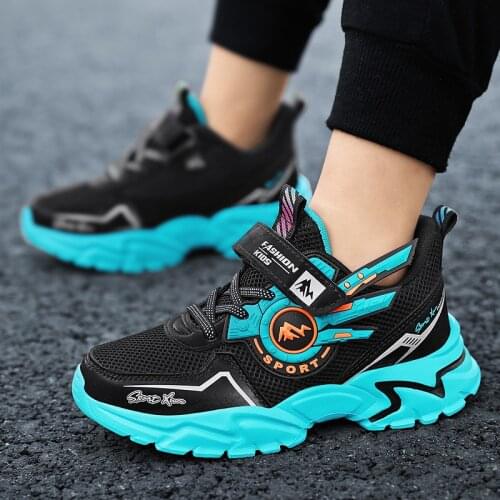 Autumn Kids Running Shoes Boys Tenis Sneakers Breathable Air Mesh Children Designer Shoes Fashion Non-slip Girls Casual Sneakers