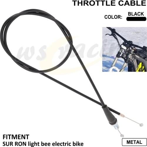 For Sur-Ron Surron light bee electric bike Motorcycle Throttle Cable Dirt Pit Bike