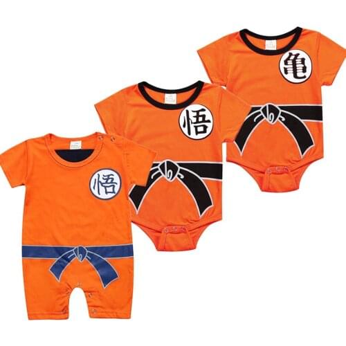 Baby Boy Crawling Clothes Summer Newborn Baby Clothes Cartoon Anime Pure Cotton Comfortable Baby Boy Crawling Clothes 3-36M