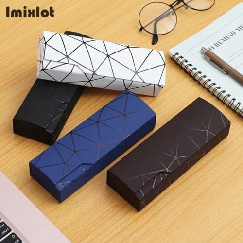 1PC Unisex Fashion Glasses Box Protective Case Women Men Portable Sunglasses Case Optical Reading Eyeglasses Box Accessories