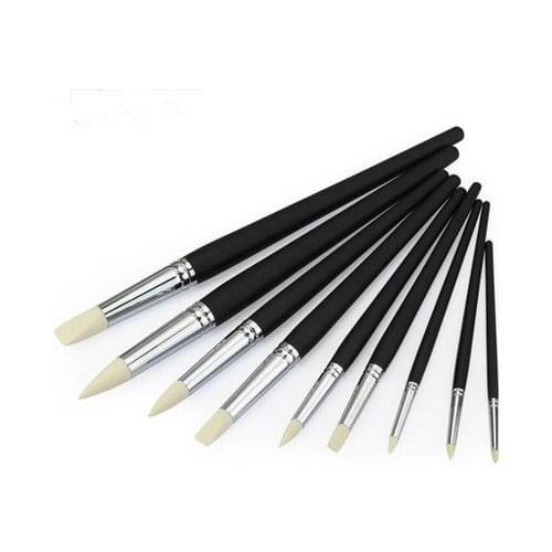 Pottery & Ceramics tools Soft pottery clay sculpture knife wooden tools DIY material 06