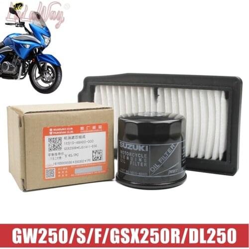 Motorcycle oil grid motorcycle oil filter,Cross Motorcycle Parts Air Filter Cleaner For Suzuki GW250S/F GSX250R DL250