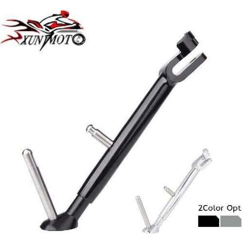 Motorcycle Parts Billet Aluminum Adjustable Kickstand Side Stand Support For 2015 2016 Yamaha YZF R25 R3 MT03 FZ03 MT FZ 03
