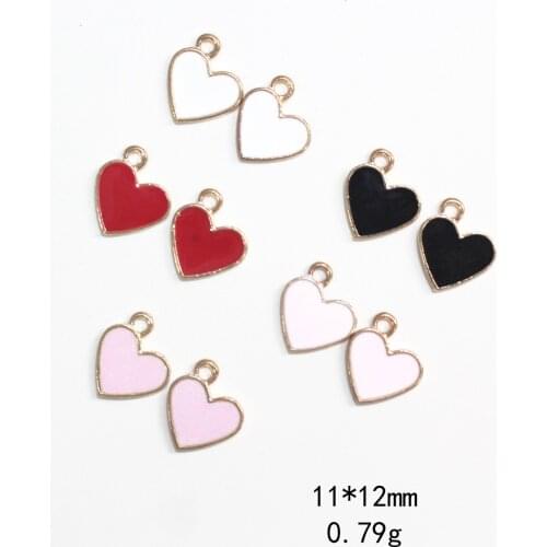 Novelty earrings Korean earrings quirky jewelry dripping love alloy jewelry accessories earrings pendant pendant bracelet