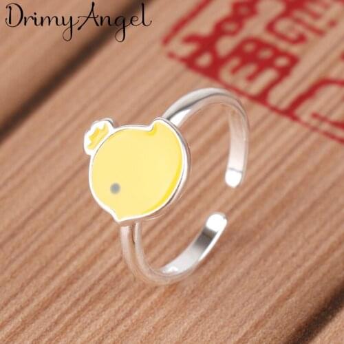 Exaggerated Retro Silver Color Bird Rings For Women Engagement Rings Vintage Christmas Gifts Party Jewelry