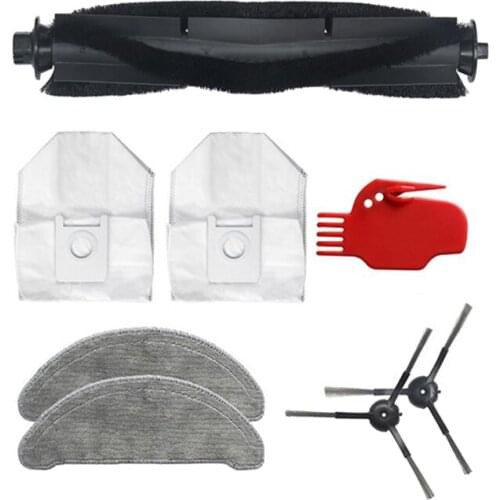 Roller Main Brush Side Brush Mop Cloth Dust Bag For Xiaomi ROIDMI EVE Plus Robot Vacuum Cleaner Accessories