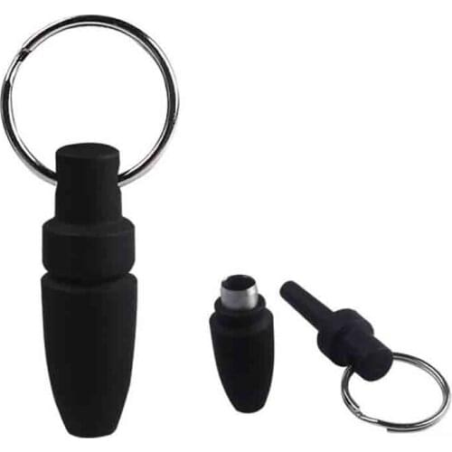 Portable cool gadget with key ring rubber clip accessories blade chain hole pocket cigar punch cutter